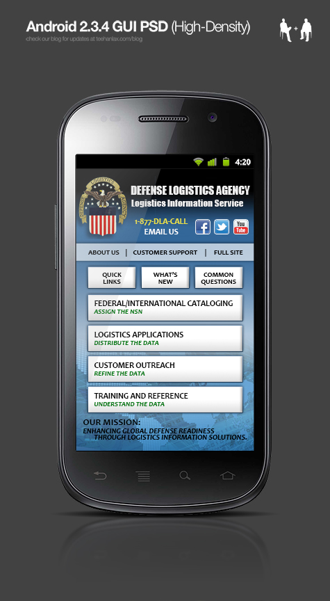 Logistics Information Service Mobile Design Prototype