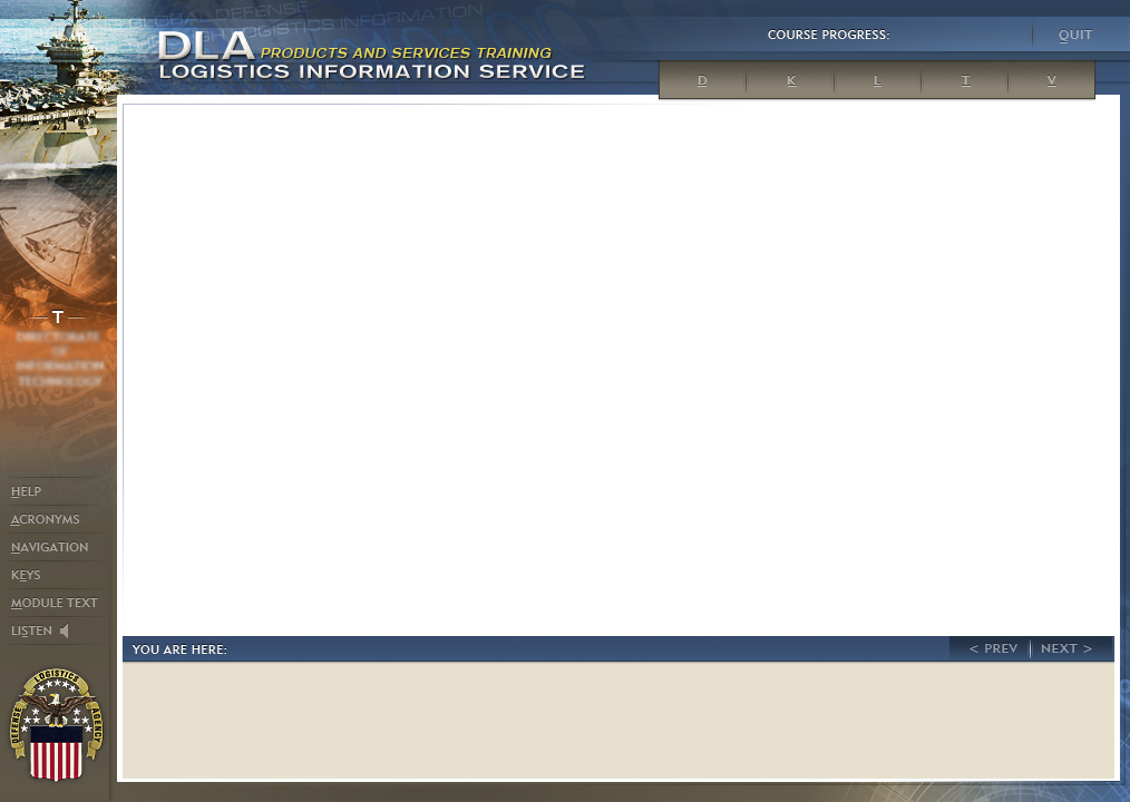 Products and Services Training